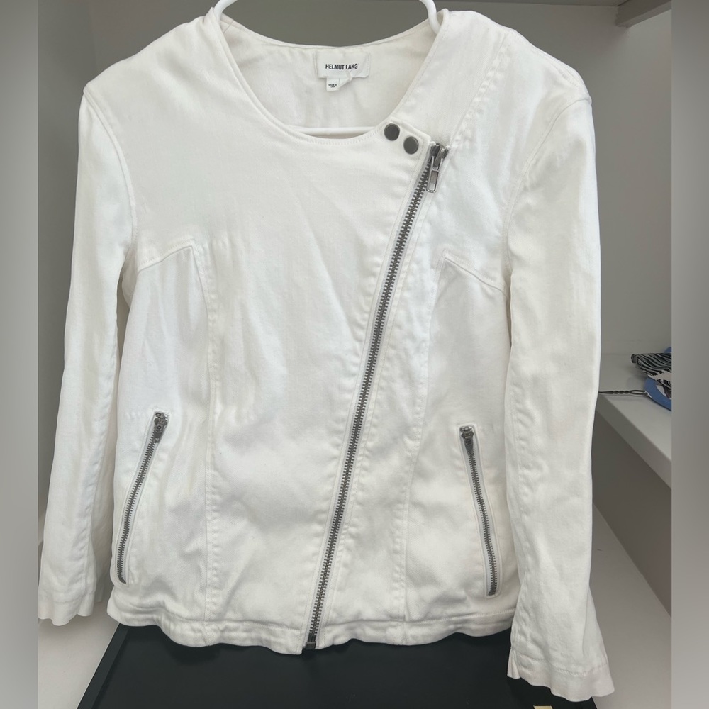 Helmut lang white motto jacket - Picture 2 of 3
